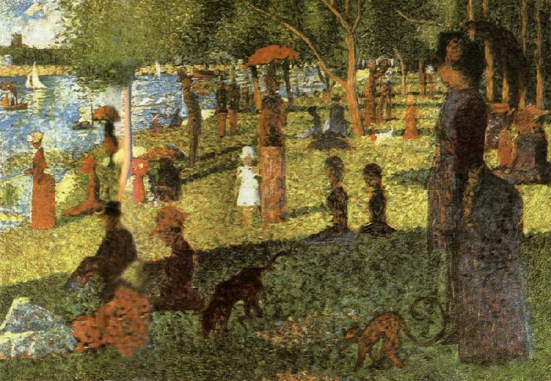 Georges Seurat The Grand Jatte of Sunday afternoon China oil painting art